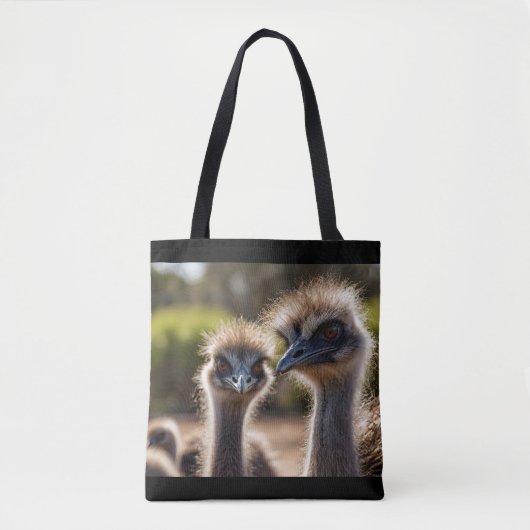 Emu Birds Tote Bag (Voorkant)