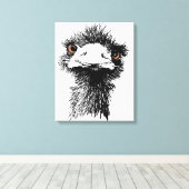 Emu Canvas Afdruk (Insitu (Houten vloer))