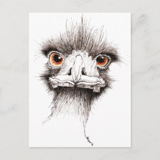 Emu door Inkspot Briefkaart
