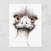 Emu door Inkspot Briefkaart (Voorkant)