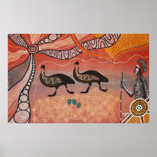 EMU DREAMING POSTER (Voorkant)