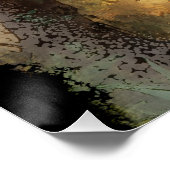 EMU en Australisch Outback Forest Perfect Poster (Hoek)