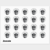 Emu Envelope Seal Sticker | Ga verder met nieuwsgi (Vel)