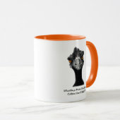 Emu: Funny, Humor: Te veel koffie: Kunst Mok (Voorkant rechts)