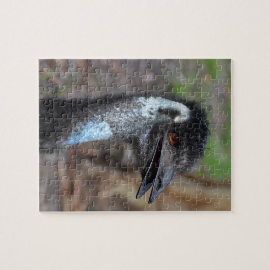 EMU-hoofd Legpuzzel (Horizontaal)