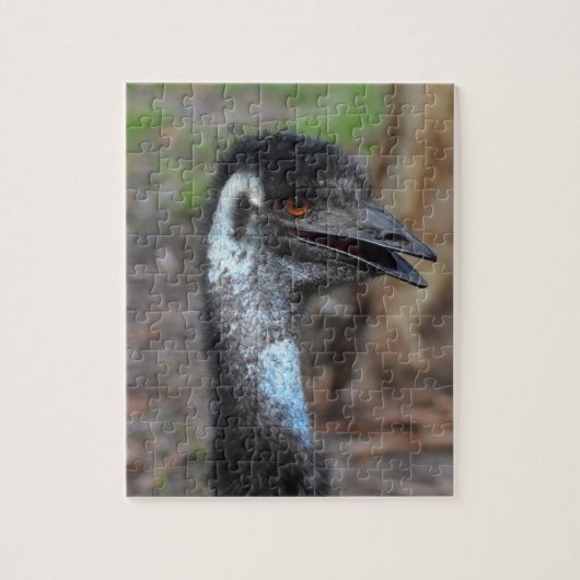 EMU-hoofd Legpuzzel (Verticaal)