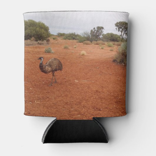 Emu in de uitgaande koelbox blikjeskoeler (Voorkant)