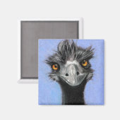 EMU: KLEURENPOTLOODKUNST: REALISME MAGNEET (Voorkant / Achterkant)