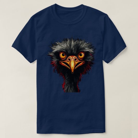EMU lachend T-shirt (Design voorkant)