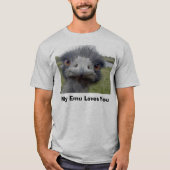 Emu Love T-shirt (Voorkant)