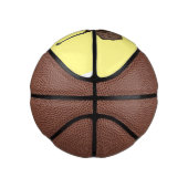 Emu met cartoon van eieren basketbal (Rechts)