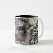 Emu-Mok-pas aan Tweekleurige Koffiemok (Voorkant rechts)