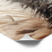 EMU nr. 1 Glanzend Poster (Hoek)