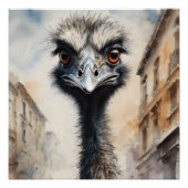 EMU nr. 2 Glanzend Poster (Voorkant)