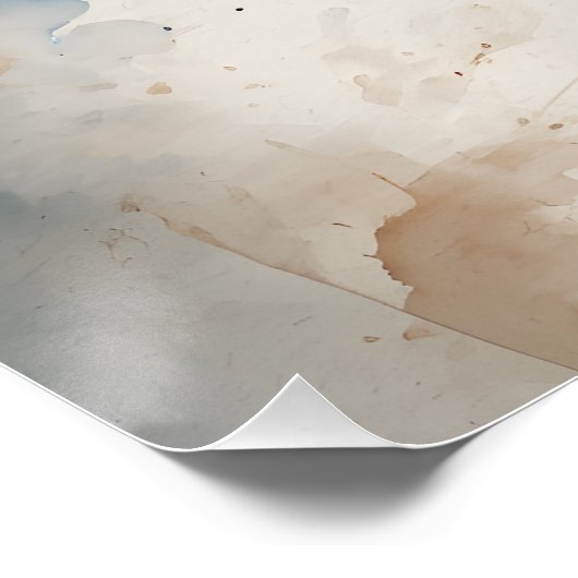 EMU nr. 3 Glanzend Poster (Hoek)