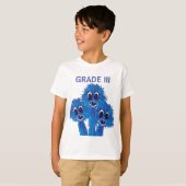 Emu Ostrich Bird Third Grade Squad T-shirt (Voorkant volledig)