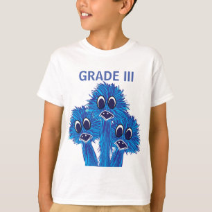 Emu Ostrich Bird Third Grade Squad T-shirt