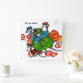 Emu Run Vierkante Klok (Huis)