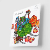 Emu Run Vierkante Klok (Hoek)