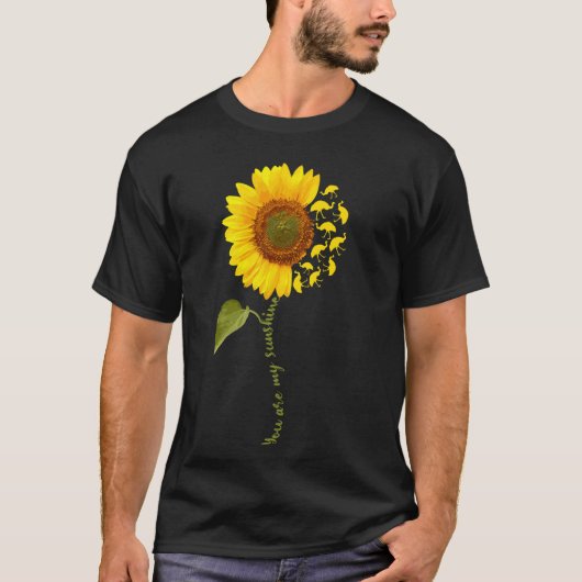 Emu Sunflower T-shirt (Voorkant)