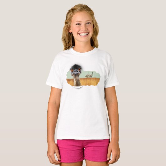 Emu T-shirt (Voorkant volledig)