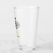Emu-tennisspeler - Forehand vanaf de baseline Glas (Links)