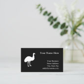 Emu Visitekaartje (Staand voorkant)