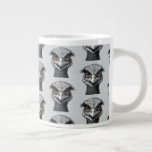 Emu vogel hoofd grote koffiekop (Rechts)