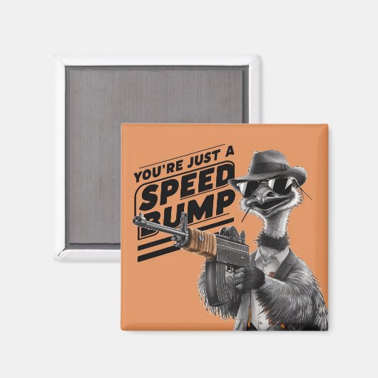 Emu vs. uw magneet (Voorkant / Achterkant)