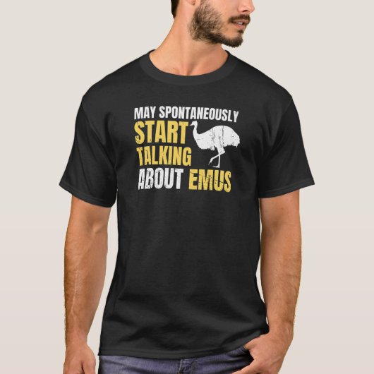 EMU War Australia Geschiedenis Quote voor een Aust T-shirt (Voorkant)