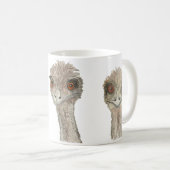 EMU Witte Koffie Thee Mok (Voorkant rechts)