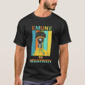 EMU-woordspeling: de emune voor de negativiteit T-shirt (Voorkant)