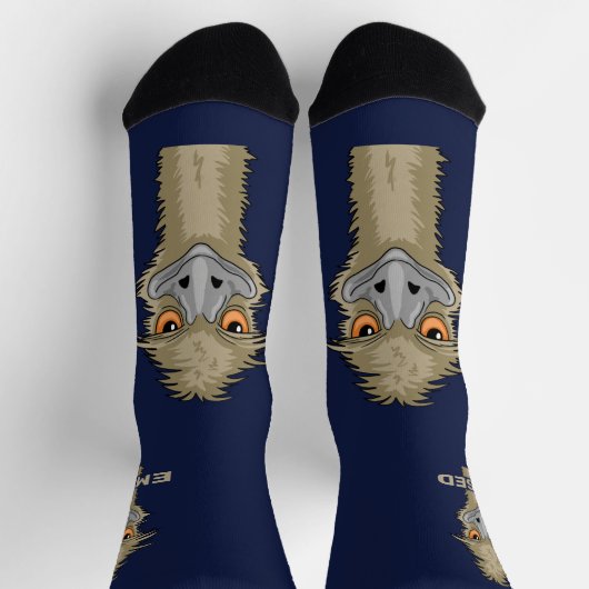 Emused Funny Emu Pun Socks Sokken (Top)