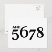 en 5678 briefkaart (Voorkant / Achterkant)