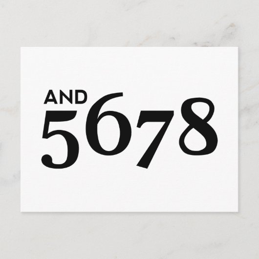 en 5678 briefkaart (Voorkant)