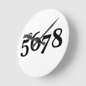 en 5678 ronde klok (Hoek)