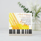 En al die Jazz uitnodiging (Staand voorkant)