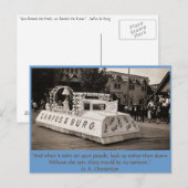 En als het regent op je parade... briefkaart (Voorkant / Achterkant)