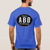En altijd ontgiftend zijn t-shirt (Achterkant)