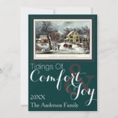 en American Homestead Winter (Voorkant)