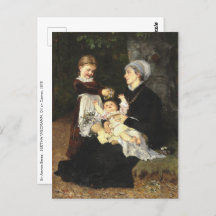 En Ammes Besøg - Bertha Wegmann Schone Kunsten