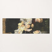 En Ammes Besøg - Bertha Wegmann Schone Kunsten Yogamat (Achterkant (horizontaal))