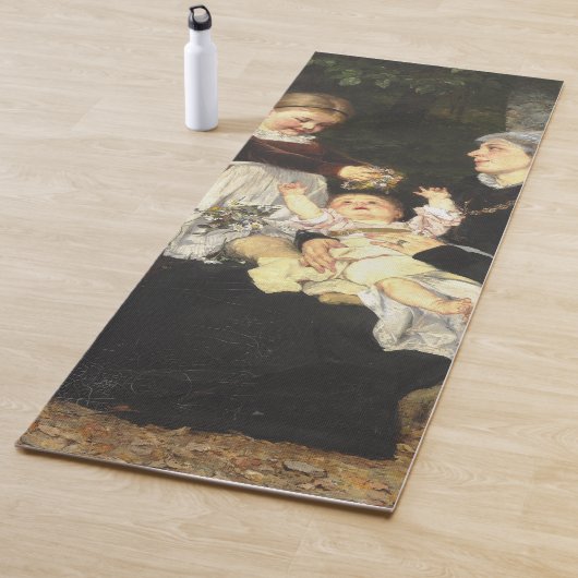 En Ammes Besøg - Bertha Wegmann Schone Kunsten Yogamat (In situ)