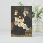 En Ammes Bezoek - Bertha Wegmann Bedankkaart (Staand voorkant)