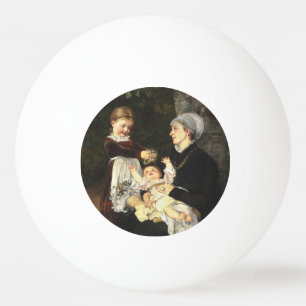 En Ammes Bezoek - Bertha Wegmann Pingpongbal
