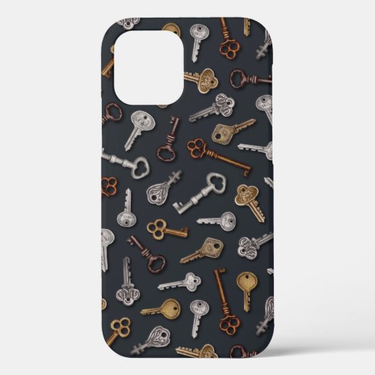 en Antiek sleutels Case-Mate iPhone Case (Achterkant)