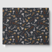  en Antiek sleutels Gastenboek (Voorkant)