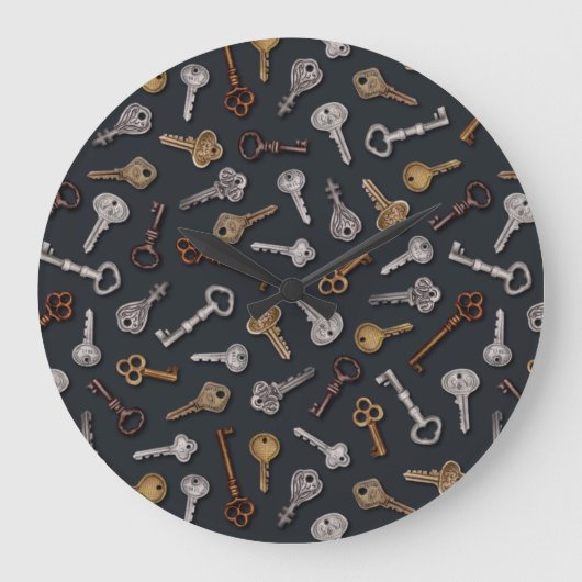 en Antiek sleutels Grote Klok (Voorkant)