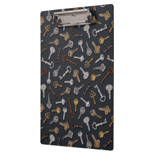  en Antiek sleutels Klembord (Links)