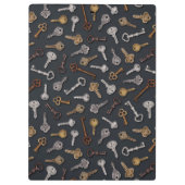 en Antiek sleutels Klembord (Achterkant)